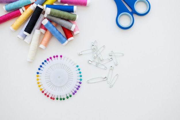 Zestaw włóczek i wzorów